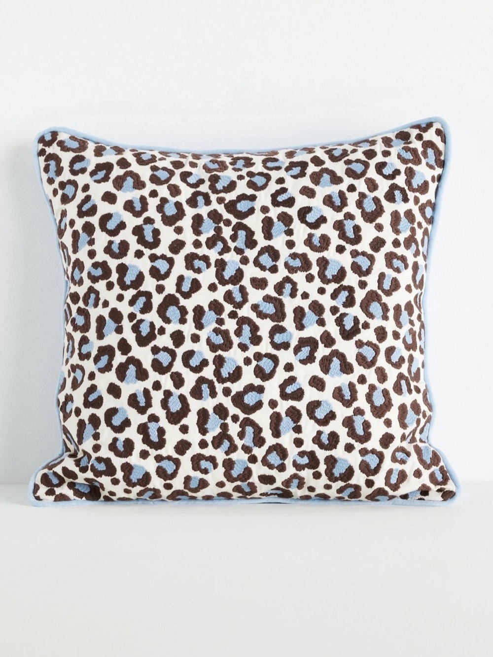 Anthropologie Ruthie Leopard Pillow